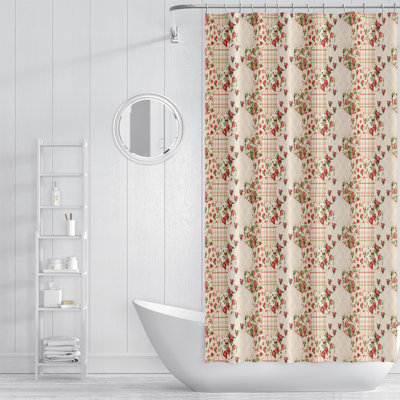 Ridgeside Abstract Shower Curtain