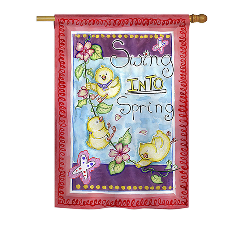 Double Sided Polyester Garden Flag, 18.5" H x 13" W
