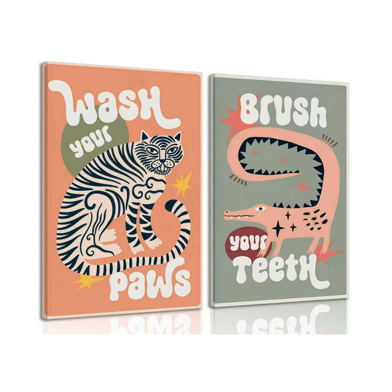 2 Piece Wrapped Canvas Print