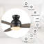 Ventilateur de plafond intelligent encastré à 3 pales 48 "avec lumière-1126025822-1126025891