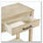59.1'' Farmhouse Entryway Table with 3 Drawers, Painted Console Table-277823960