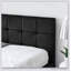 Structure de lit tapissier capitonné, structure de canapé-lit avec dossier et accoudoirs confortables, lit pour chambre à coucher, salon, velours-117804176