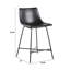 Tabouret de comptoir en similicuir Aobh-1339784394