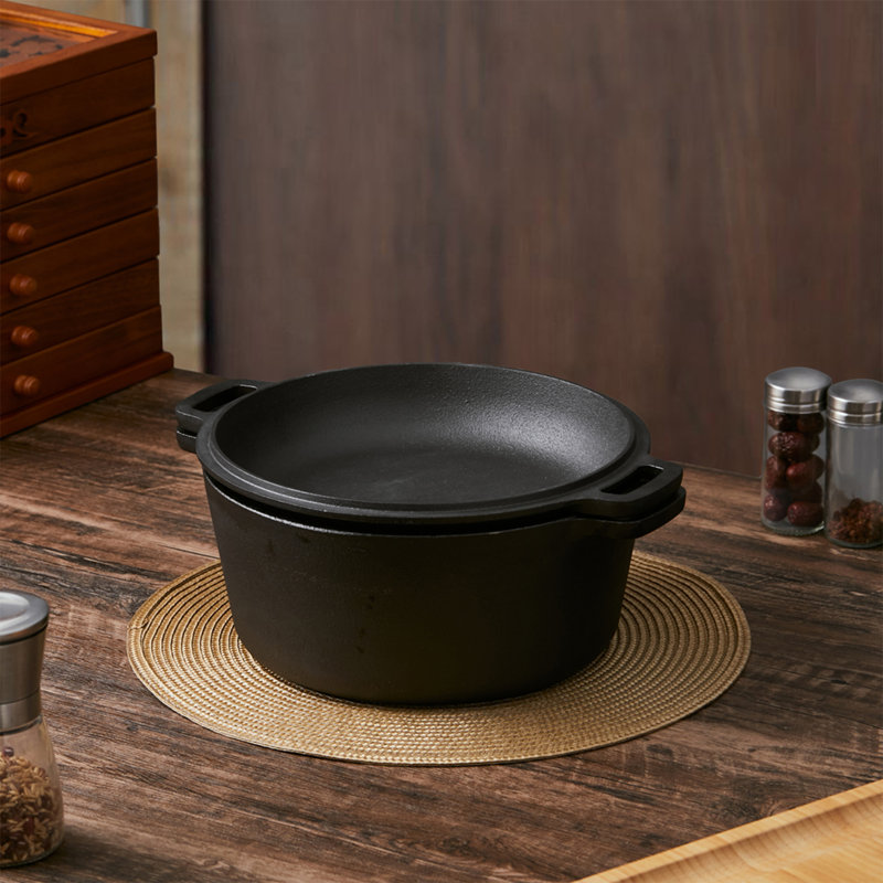 Garden Sanctuary 5L Cast Iron Soup Pot