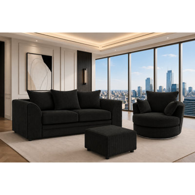 2 Seater Corduroy Sofa
