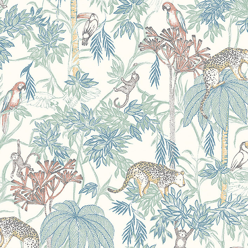Boråstapeter Wild Jungle Wallpaper