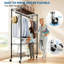 75cm Rolling Clothing Rack-1776477770