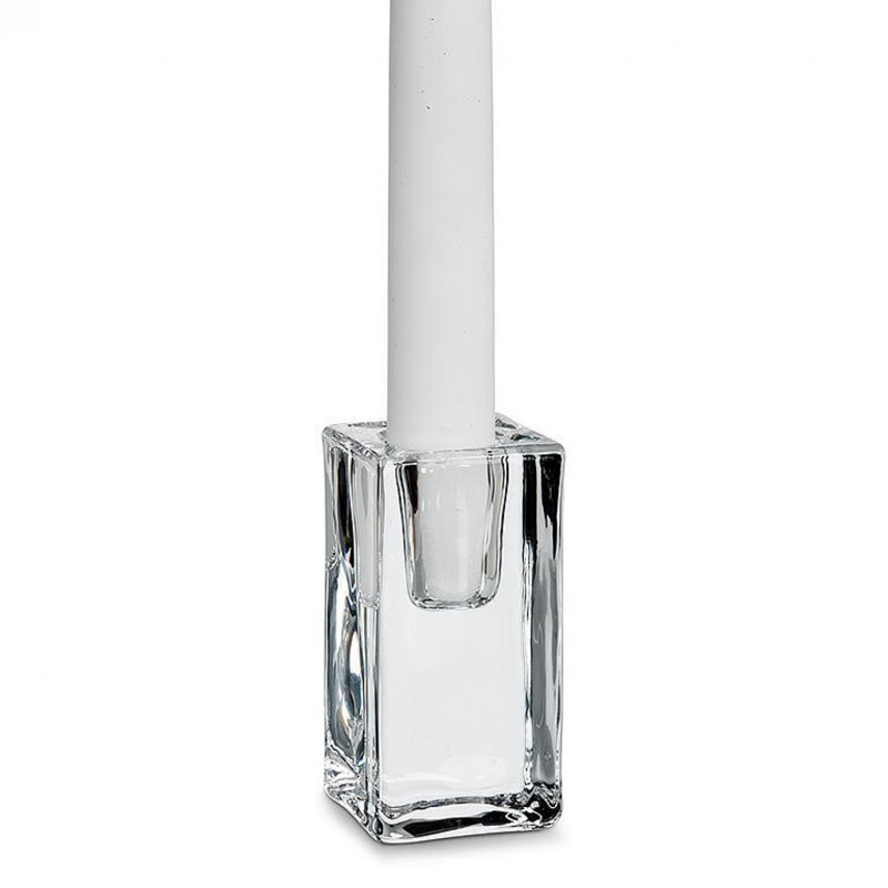 Porte-bougie transparent