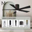 Irene Flushmount Light Kit 5 Blade LED Ceiling Fan-327028476-400726662-326228188
