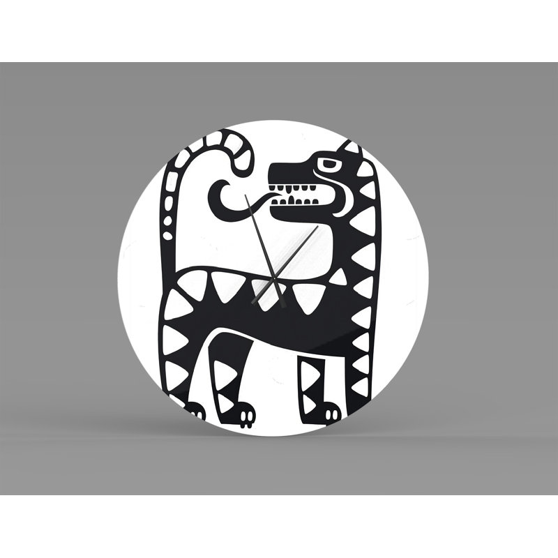 Horloge murale tribu-Jaguar, Moyenne