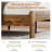 Farmhouse Bed Frame Queen Size，Wooden Platform Bed Frame with Headboard ,No Box Spring Needed,Easy Assembly-122101446-100132181