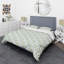 Ensemble de housse de couette à feuillage x mid-century-40702529