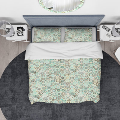 Ensemble de housse de couette designart flocons