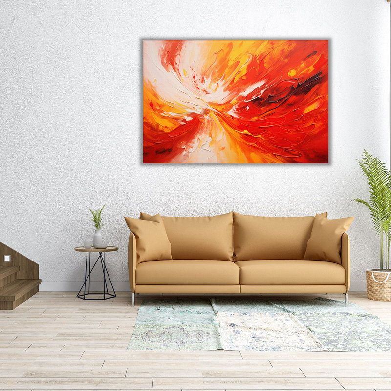 Flame Flare, 20" H x 30" W