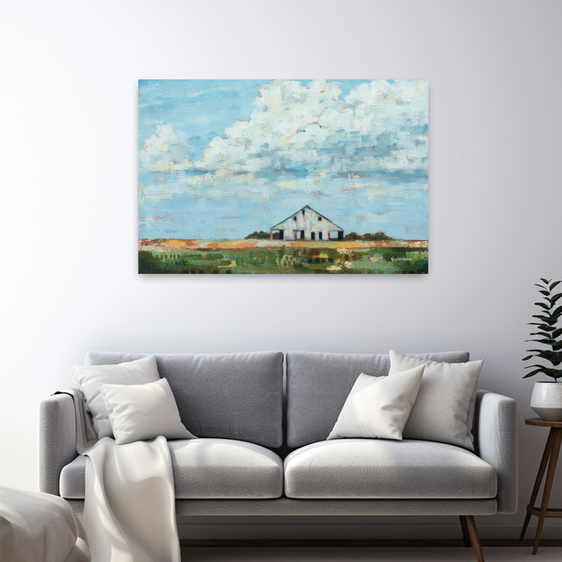 «Better Weather Abstract Contemporary Landscape Architecture», art mural, H 32 po x l 48 po