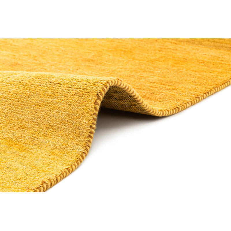 Tapis de couloir jaune Jahiem