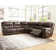 Dunleith 110" Wide Symmetrical Reclining Corner Sectional
