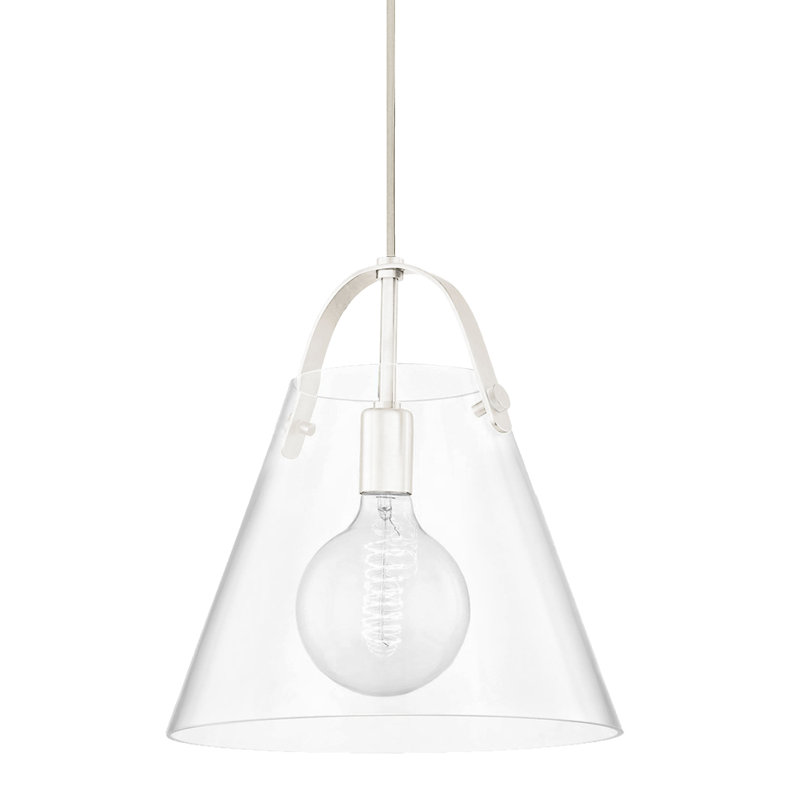 Luminaire suspendu 1 lumière à cône simple Stecker