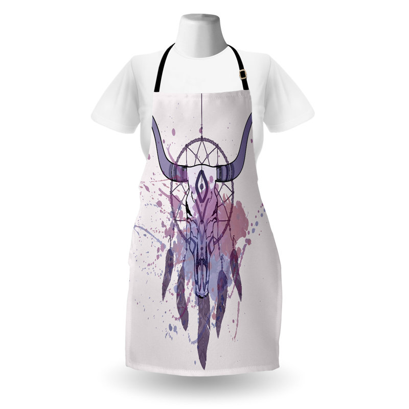 No Pattern Bib Apron