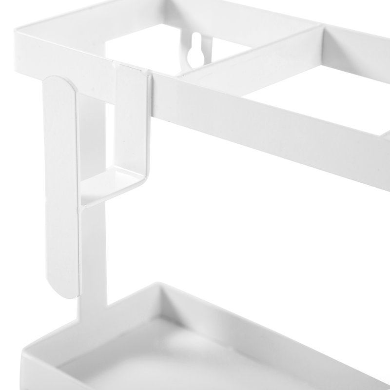 Metal 3 Compartments Hair Tool Holder