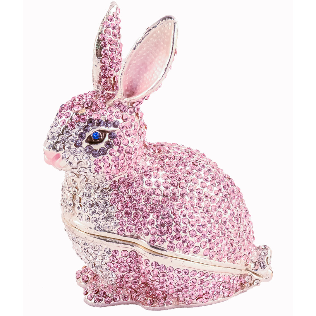 Bejeweled Bunny Trinket Box Ciel Collectables