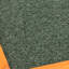 Grande cage à lapin orange avec aire de repos - toit imperméable amovible et spacieux pouvant accueillir divers animaux de compagnie