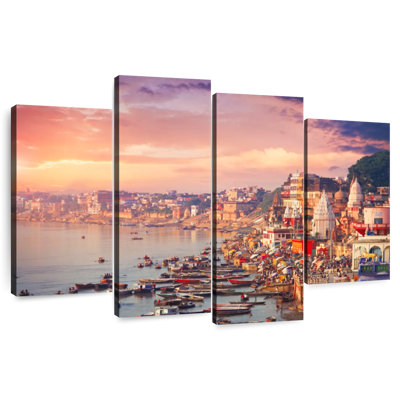 Hannes Varanasi Sunset Skyline