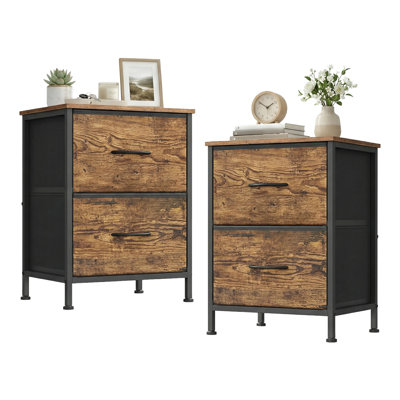 2 Drawer Storage Drawer