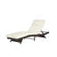 Chaises inclinables d'extérieur - Coussins d'eau pliables en acier, pelouse, bain de soleil, bord de la piscine, espace 2, salon 150, mousse confortable, jardin, plage