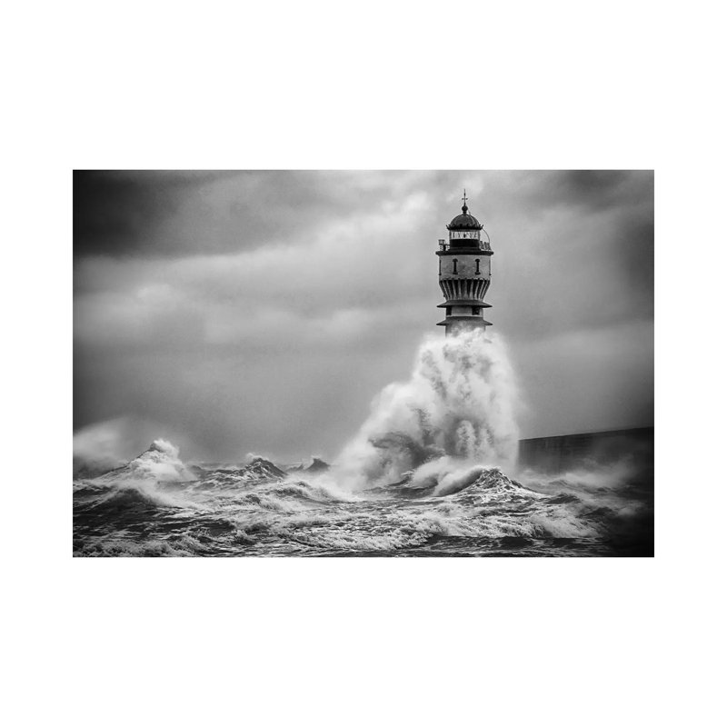 La Vague by Stéphane Pecqueux - Wrapped Canvas Print