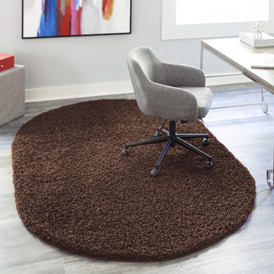 Tapis brun Renesha