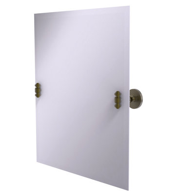 Miroir inclinable rectangulaire en forme de l 21 po x l 26 po Marchmont