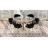Round Glass Dining Set for 4-6-577965369-577965374-577965372