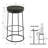 Mccree Upholstered Counter Stool with Metal Frame-1723281641