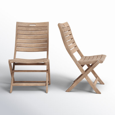 Kinsler Eucalyptus Outdoor Dining Side Chair
