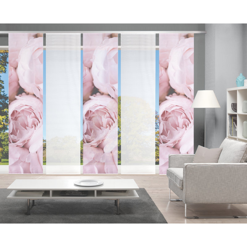 Pegues Semi Sheer Curtain Panel Pair