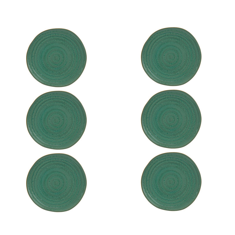 Gemstone Jade Stoneware Dinner Plate