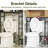 Over The Toilet Storage Cabinet With Fluted Doors-2010386700