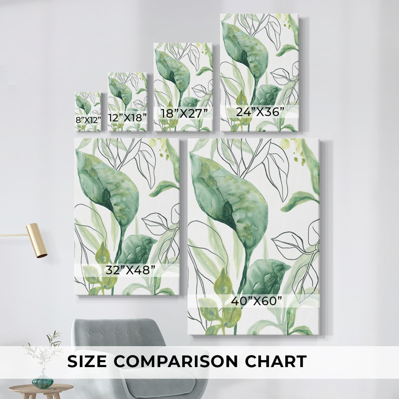 Toile tendue tropicale I-Premium Gallery - prêt à accrocher, H 18 po x l 24 po