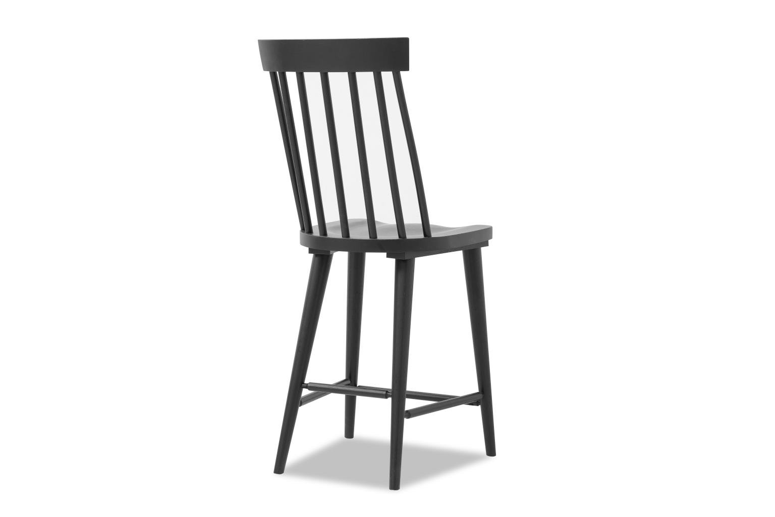 Mya 24" Bar Stool, Black