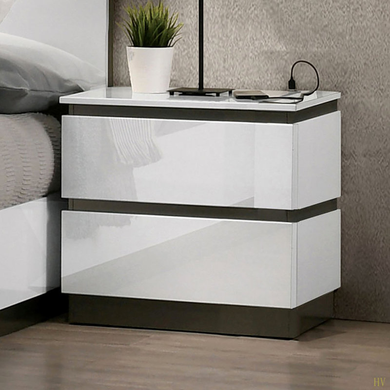 Table de chevet 1pc Contemporary
