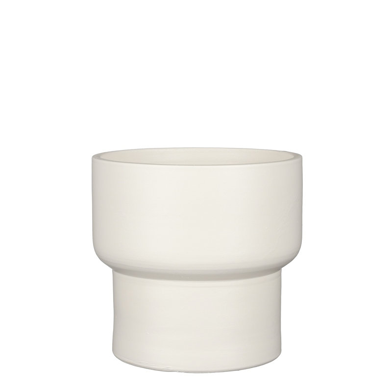 Privet Terracotta Pot Planter, 7.85" H x 9" W x 9" D