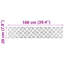 Silver Aluminium Stair Treads Rectangular-393870415