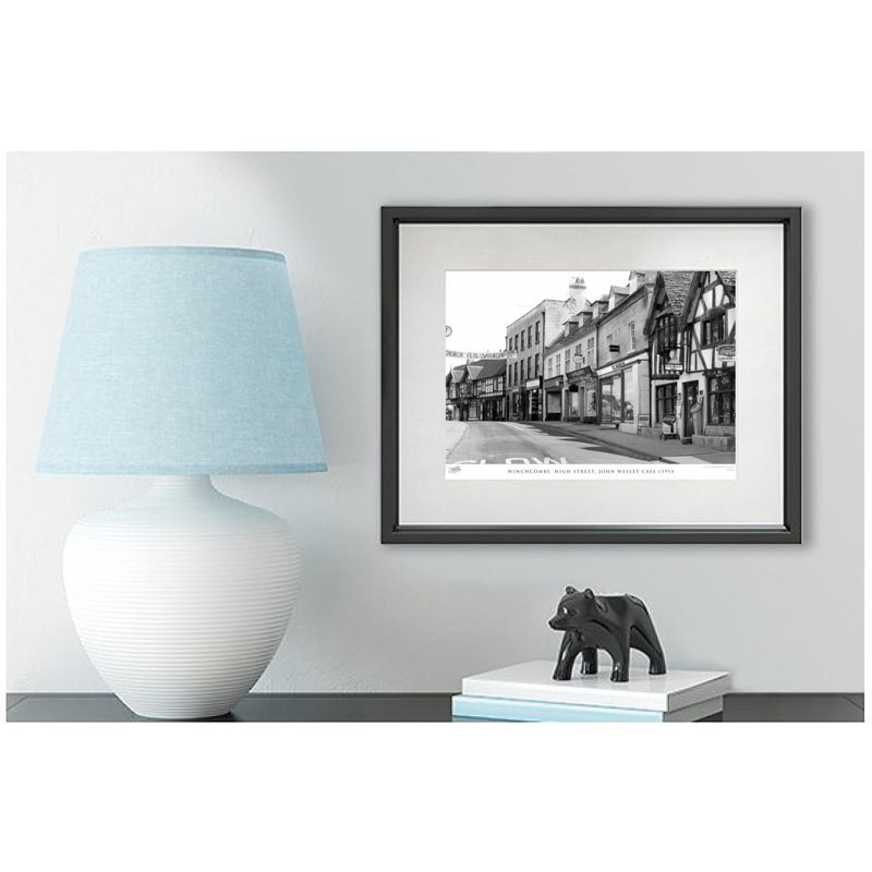 Longhope, The Yew Trees C1955 by Francis Frith - Single Picture Frame Print, 28cm H x 36cm W x 2.3cm D