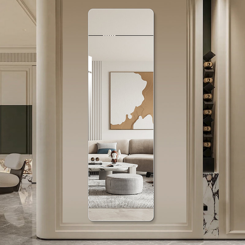 Miroir pleine grandeur sans cadre, 64 po x 19 po