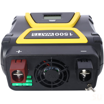 1500 Watts Power Inverter Modified Sine Wave Car LED Display , Portable AC Power Emergencies, Job Sites, Trucks Boats Off Grid RV Camping,12V To 115 Volts