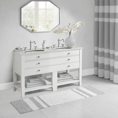 Tapis de bain réversible (un seul tapis)