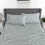 Ensembles de draps 100% microfibre brossée 4 pièces de draps de 16 po-880054138-872771534-873982756