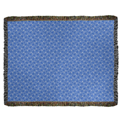 Couverture tissée hexagonale Katelyn Elizabeth
