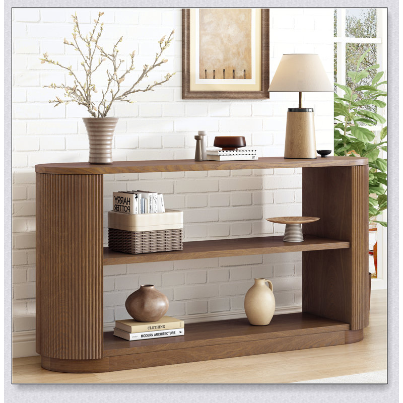 Console de vestibule moderne Mirod, Brun